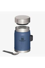 Stanley kaşıklı 400 Ml unisex MAVİ yemek termosu