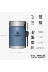 Stanley kaşıklı 400 Ml unisex MAVİ yemek termosu