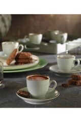 Lima Pearl Türk Kahvesi Fincan Takımı 6 Lı Yeşil LM02KT730P03