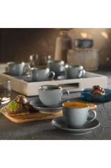 Lıma 730p01 Dekor Kahve Fin. Tak. Pear  Mavi LM12KT730P01