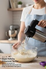 SMX-2774 El Mikseri – 200 W, 5 Kademe Hız  SİYAH