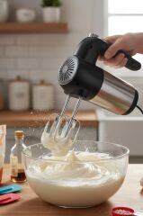 SMX-2774 El Mikseri – 200 W, 5 Kademe Hız  SİYAH