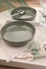 Kütahya Porselen Moderna 2 Li 20 Cm Kase Gri
