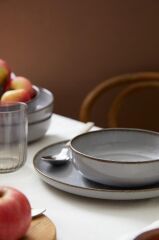 Kütahya Porselen Moderna 2 Li 20 Cm Kase Gri