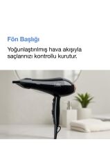 Fakir Noble Ac Motor Saç Kurutma Makinesi - Siyah