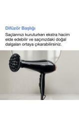 Fakir Noble Ac Motor Saç Kurutma Makinesi - Siyah