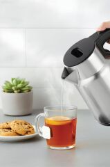 Kiwi KK-3334 Su Isıtıcı | 2.2L Paslanmaz Çelik, 360° Kablosuz, Gizli Rezistans