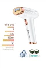 BE-9010 Buz Başlıklı IPL Tüy Alma Cihazı BEYAZ