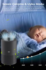 Sinbo SAP-5507 HEPA H13 Filtreli Hava Temizleyici Siyah – Toz / Koku Giderici, Sessiz ve Enerji Tasarruflu