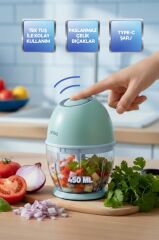 Sinbo SHB-7503 Şarjlı Kablosuz Rondo – Paslanmaz Çelik Bıçaklı