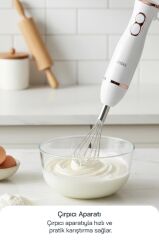 Sinbo SHB-7530 Çok Fonksiyonlu El Blender Seti – Doğrayıcı & Çırpıcı Aparatlı