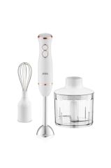 Sinbo SHB-7530 Çok Fonksiyonlu El Blender Seti – Doğrayıcı & Çırpıcı Aparatlı Rose Gold
