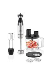 Sinbo SHB-7531 Çok Fonksiyonlu El Blender Seti | Doğrayıcı, Çırpıcı ve Rende Aparatlı
