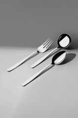 Sahra Sade 6 Parça Paslanmaz Çelik Servis Takımı