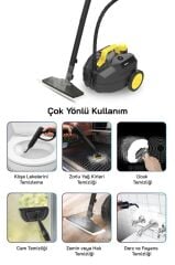 Sinbo 2000W 5 Bar Yüksek Basınçlı, 15 Başlıklı, 2 Lt, 110°C Profesyonel Buharlı Temizleyici SSC-6428