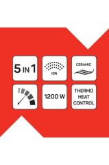 Arzum Revolution Hava Üflemeli 5'i 1 Arada Şekillendirici - AR5162