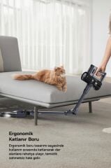 Sinbo SVC-8634 Kablosuz Dikey Süpürge Lacivert – Evcil Hayvan Tüyleri İçin Güçlü Multi Cyclone