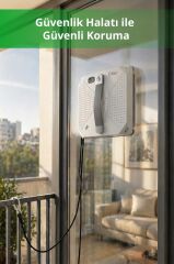 Kiwi KWC-7140 Pencere Temizleme Robotu | 3500Pa Emiş & 3 Mod & Su Hazneli