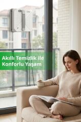 Kiwi KWC-7140 Pencere Temizleme Robotu | 3500Pa Emiş & 3 Mod & Su Hazneli