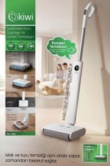 Kiwi KSC-4262 Şarjlı Islak-Kuru Gırgır Süpürge ve Zemin Temizleyici Mop