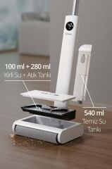 Kiwi KSC-4262 Şarjlı Islak-Kuru Gırgır Süpürge ve Zemin Temizleyici Mop