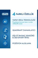 Oral-B Genius X AI Art of Brushing RoseGold Şarj Edilebilir Diş Fırçası Seyahat Kabı 456432 (4210201295594)