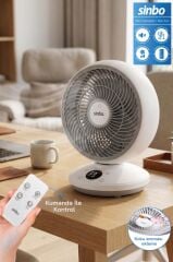 Sinbo SF-7702 MASAÜSTÜ KUMANDALI FAN