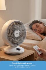 Sinbo SF-7702 MASAÜSTÜ KUMANDALI FAN