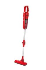 Sinbo SVC-8625 Kırmızı Dikey Elektrikli Süpürge Katlanır Borulu, El Süpürgesi, 800 ml Toz Hazneli