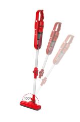 Sinbo SVC-8625 Kırmızı Dikey Elektrikli Süpürge Katlanır Borulu, El Süpürgesi, 800 ml Toz Hazneli