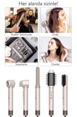 Sinbo Pro Compact Uzun Multi-styler Hava Üfleme Şekillendirici Full Seti 5in1 Saç Şekillendirici Shd-1729
