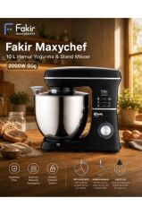 Maxychef Hamur Yoğurma & Stand Mikser 10 Lt 2000w Siyah