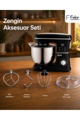 Maxychef Hamur Yoğurma & Stand Mikser 10 Lt 2000w Siyah