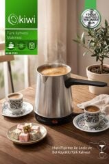 Kiwi KCM-7513 Türk Kahvesi Makinesi | 700 ml & 8 Fincan Kapasite & Paslanmaz Çelik