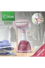 Kiwi Ksı 6450 Portatif Buharlı Kırışık Giderici Dikey Ütü 1200w - Pembe