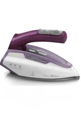 Arzum AR690 Tripper Buharlı Seyahat Ütüsü 1150W Çift Voltaj Katlanabilir Sap Seramik Taban, Mor