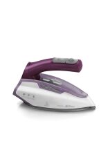 Arzum AR690 Tripper Buharlı Seyahat Ütüsü 1150W Çift Voltaj Katlanabilir Sap Seramik Taban, Mor