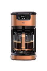 Sinbo SCM-9040 BRONZ Otomatik Zaman Ayarlı XL 14 Fincan Filtre Kahve Makinesi Dijital Göstergeli