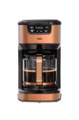 Sinbo SCM-9040 BRONZ Otomatik Zaman Ayarlı XL 14 Fincan Filtre Kahve Makinesi Dijital Göstergeli