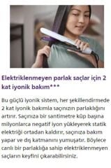 Philips 5000 Series Saç Düzleştirici ;Argan Yağı Katkılı Plakalar, Thermo Shield Teknoloji BHS520/00