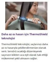 Philips 5000 Series Saç Düzleştirici ;Argan Yağı Katkılı Plakalar, Thermo Shield Teknoloji BHS520/00