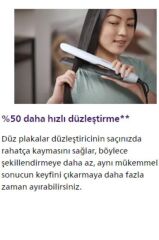 Philips 5000 Series Saç Düzleştirici ;Argan Yağı Katkılı Plakalar, Thermo Shield Teknoloji BHS520/00